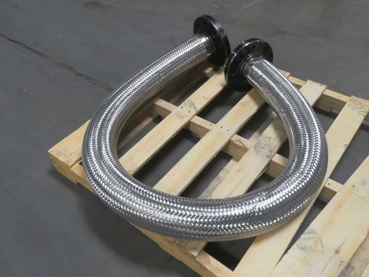 STAINLESS STEEL HOSE 94 X 4 IN BOLTEX CLASS 300 CARBON STEEL FLANGE - PLUMBING PARTS STAINLESS STEEL HOSE 94 X 4 IN BOLTEX CLASS 300 CARBON STEEL FLANGE - PLUMBING PARTS