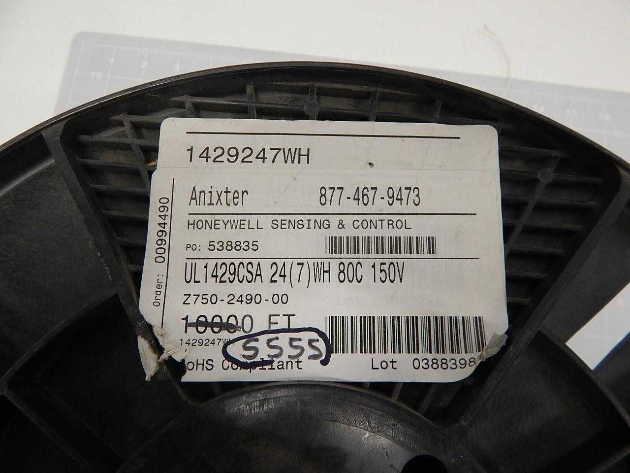 JUDD UL142924709 H01010110902 Z750-2490-00 1429247WH 24 7/32 .0105 WIRE (50% OF SPOOL) T58244 - ELECTRICAL WIRE