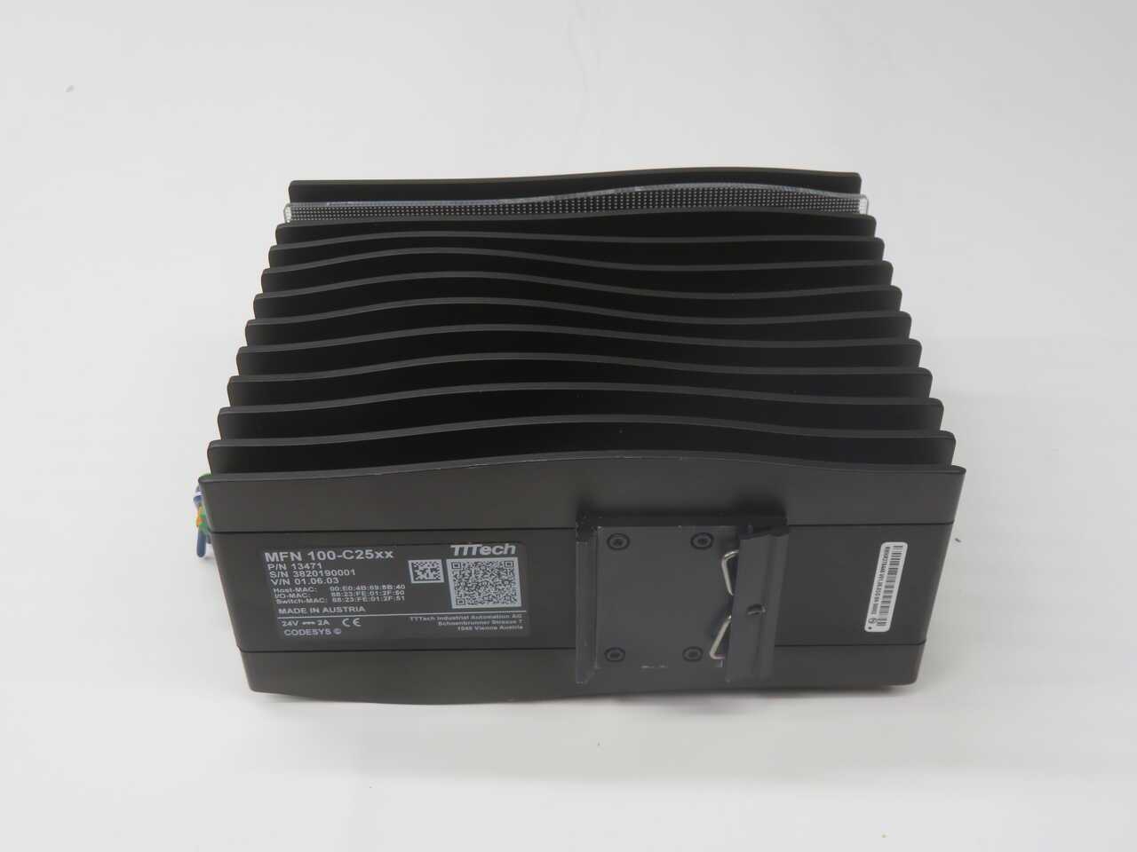 TTTECH NERVE MFN 100-C25XX 13471 INDUSTRIAL EDGE COMPUTING DEVICE T270505 - AUTOMATION & CONTROLS