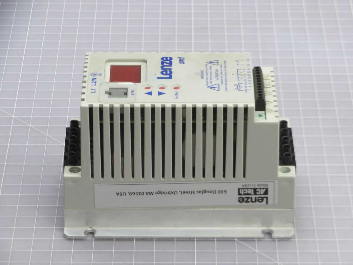 LENZE ESMD751X2SFA FREQUENCY INVERTER DRIVE T245883 - MOTOR DRIVES
