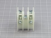 LOT OF 50 EATON TBAL30 3P TERMINAL BLOCK T232008 - TERMINAL BLOCKS