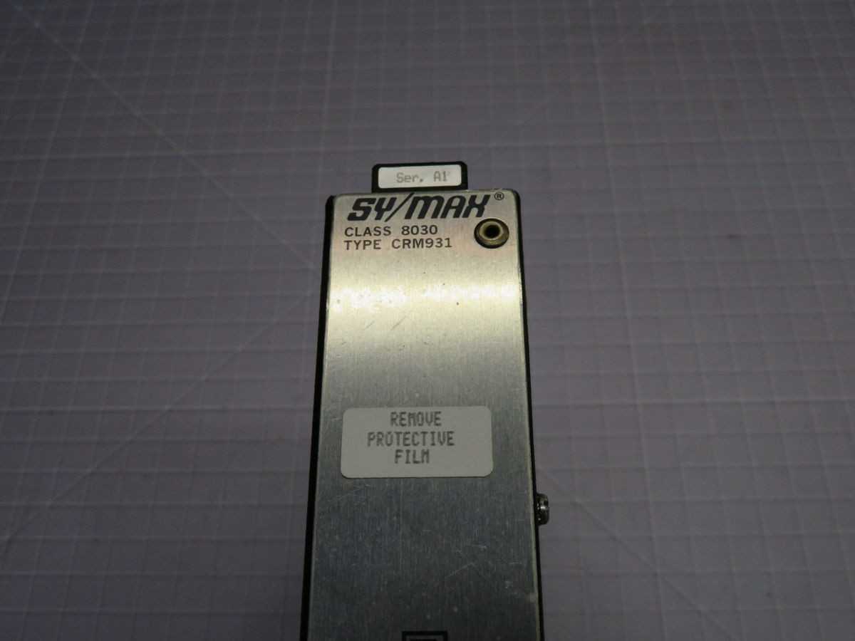 SYMAX CRM931 REMOTE I/O ADAPTER MODULE T254259 - PLC MODULES