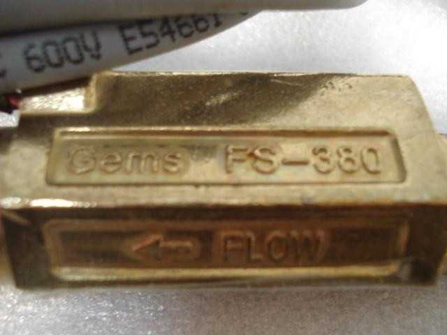 4 GEMS FS-380 FLOW SWITCH .25GPM T9646 - INDUSTRIAL PARTS