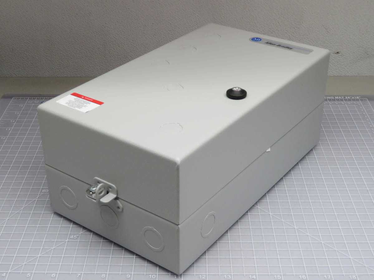 ALLEN BRADLEY 109-C16AD-OLR SHORT CIRCUIT CURRENT 5 KA MS SYMMETRICAL 600V T196026 - MOTOR STARTERS