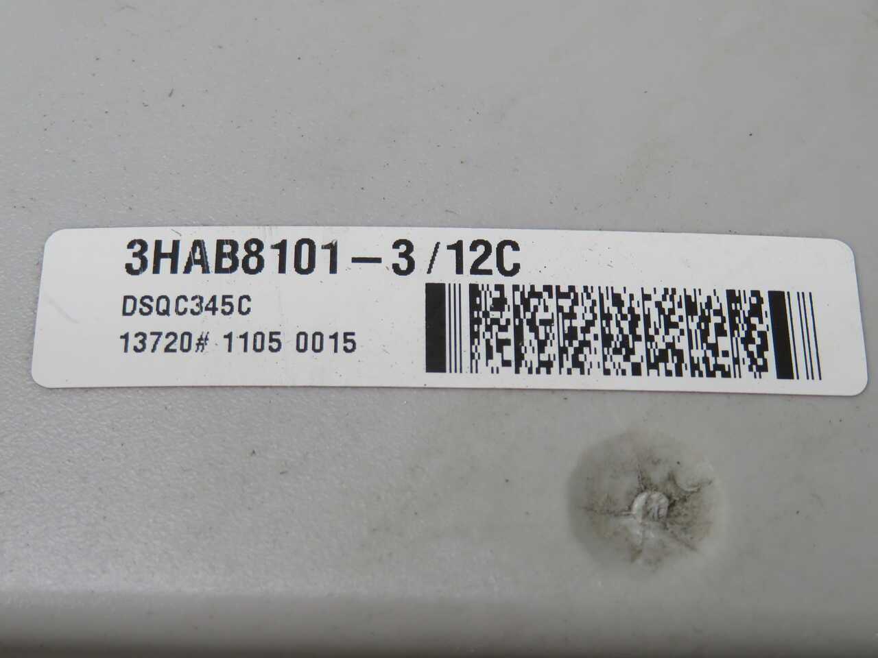 IN MOTION 3HAB8101-3/12C DSQC345C SERVO DRIVE RECTIFIER T271825 - INDUSTRIAL PARTS
