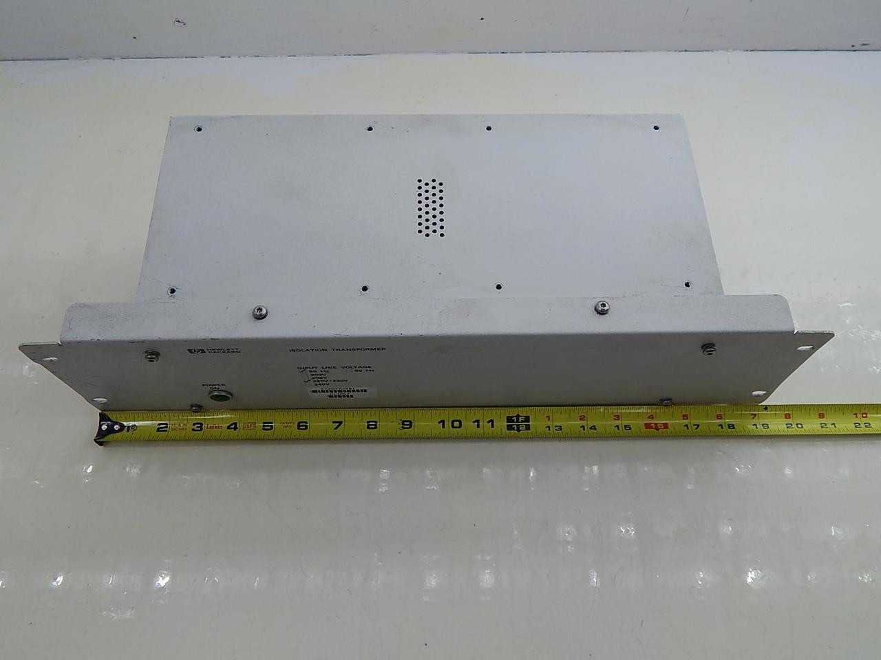 HP HEWLETT PACKARD E7200-67991 1057 ISOLATION TRANSFORMER T91687 - POWER TRANSFORMERS