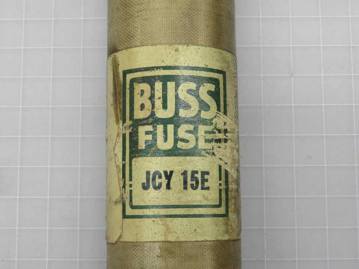 Bussmann JCY 15E Fuse T220951 - Reliable Circuit Protection Solution - FUSES