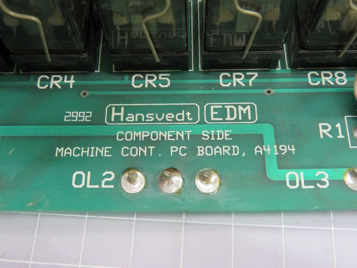 HANSVEDT A4193 MACHINE CONT PC BOARD T248814 - PCB CIRCUIT BOARDS