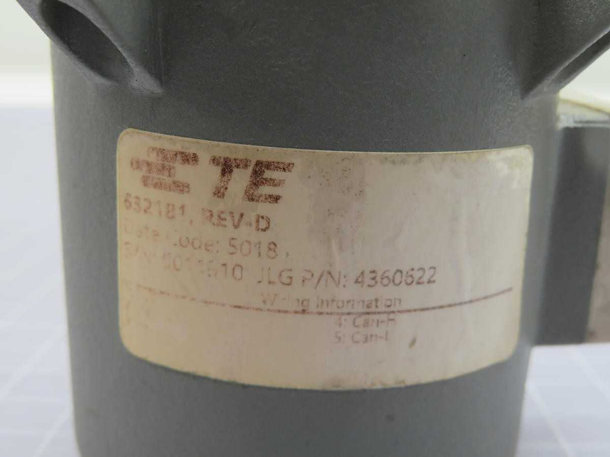 TE CONNECTIVITY 4360622 ROTARY TRANSDUCER T214182 - PRESSURE TRANSDUCER