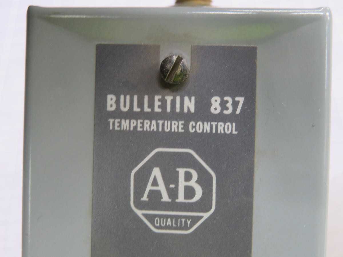 ALLEN BRADLEY 837-A60 TEMPERATURE CONTROLS T234315 - THERMOSTATS