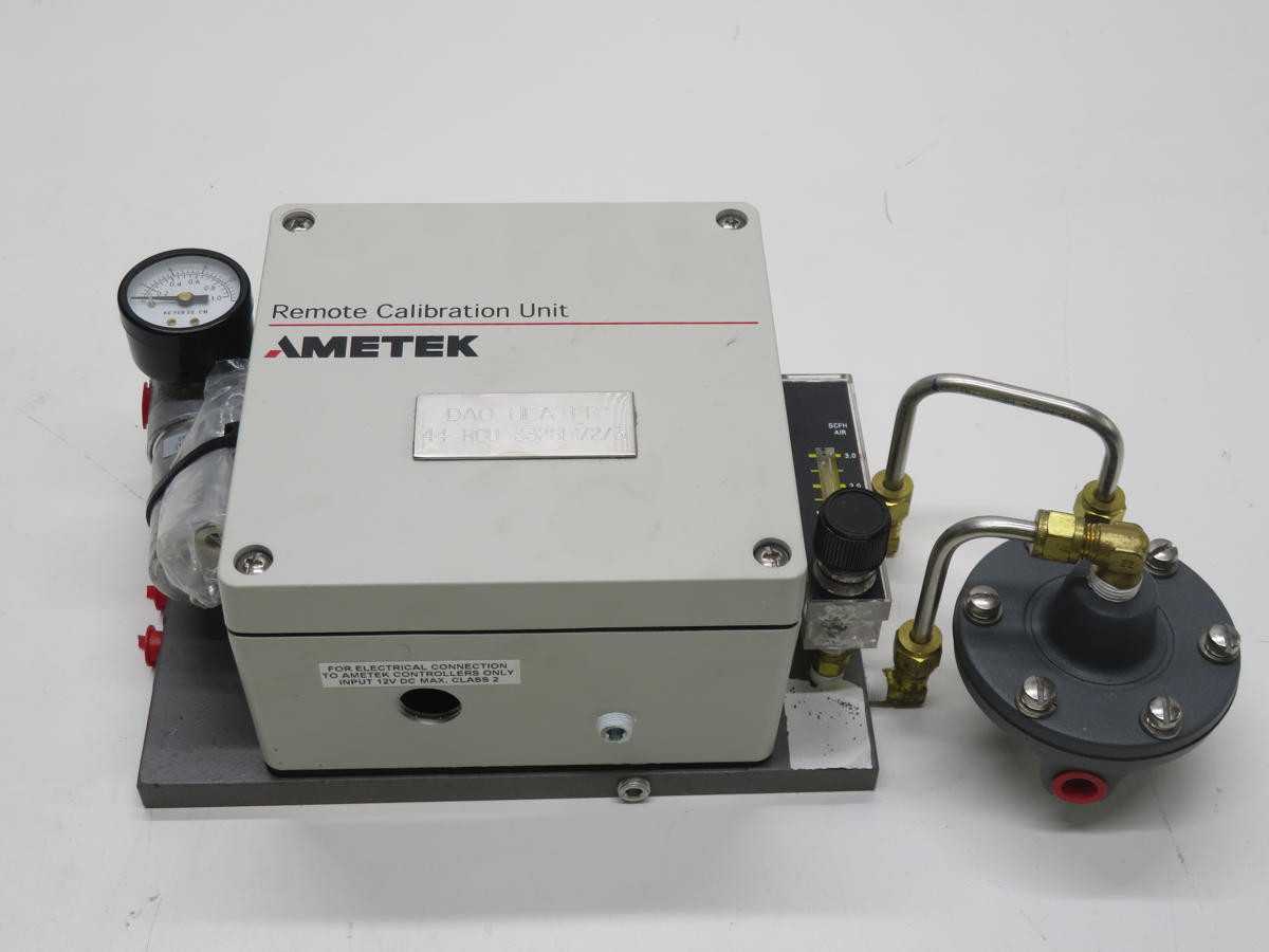 Ametek 74607KE Remote Calibration Unit T207550 - FILTER, REGULATOR & LUBRICATOR COMBOS