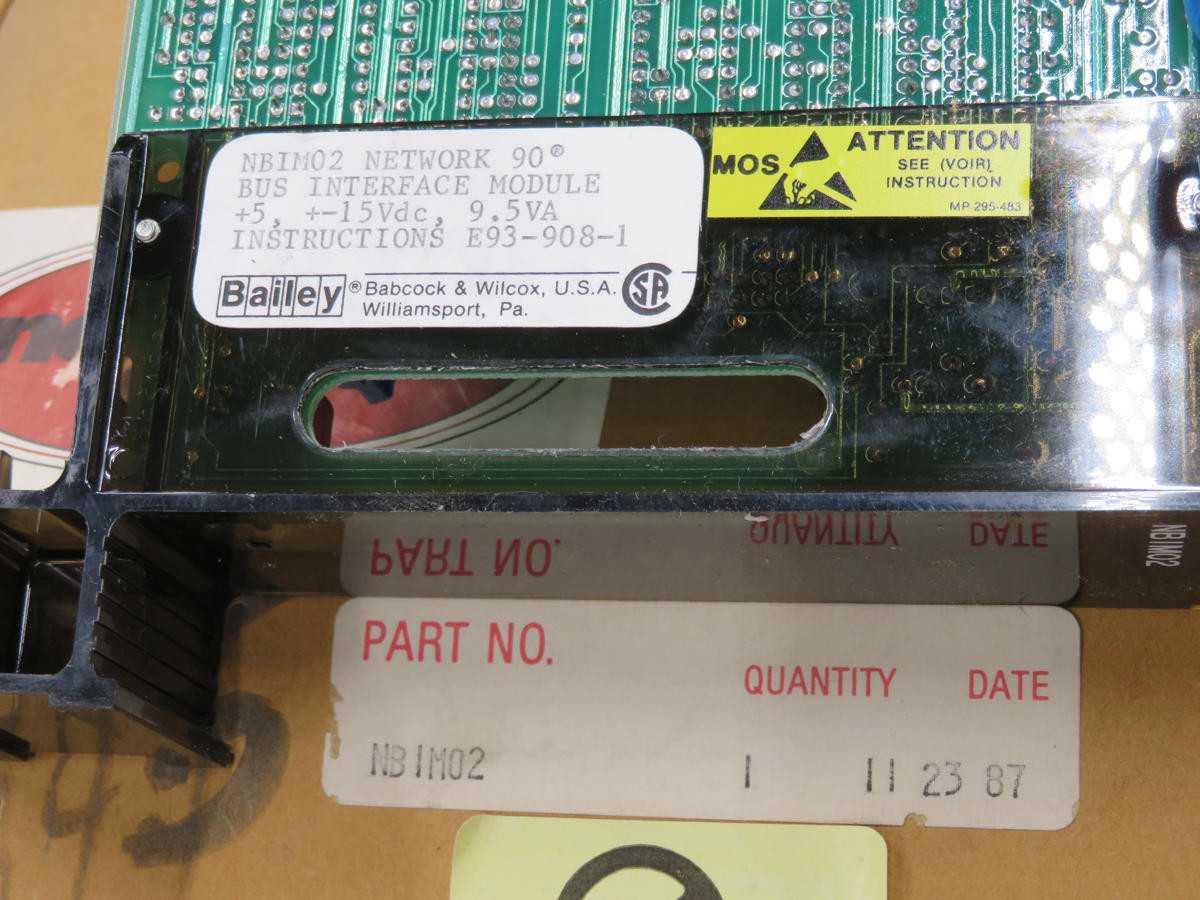 Bailey NBIM02 Bus Interface Module T213805 - Reliable Automation Solution - PLC MODULES