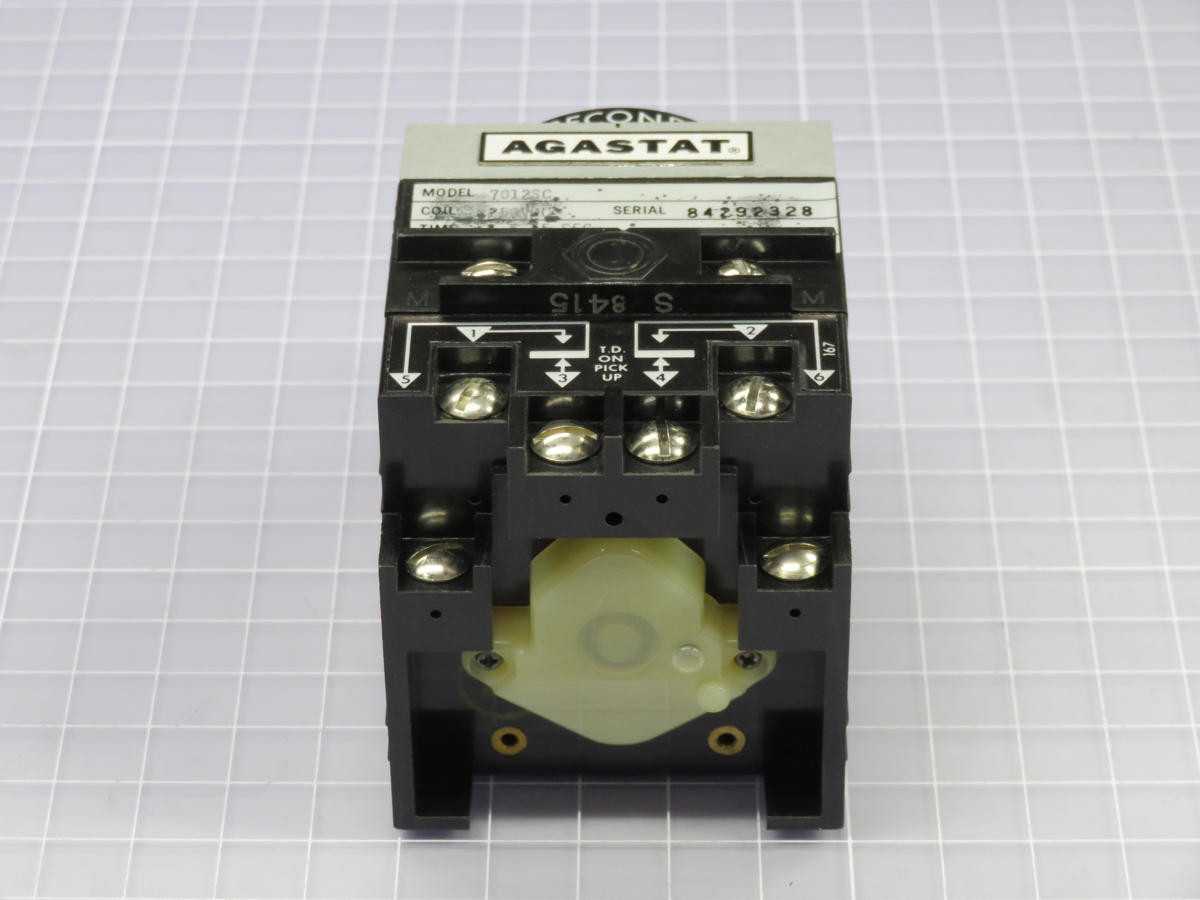 Agastat 7012SC Time Delay Relay T210818 - Reliable Automation Solution - TIME DELAY RELAY