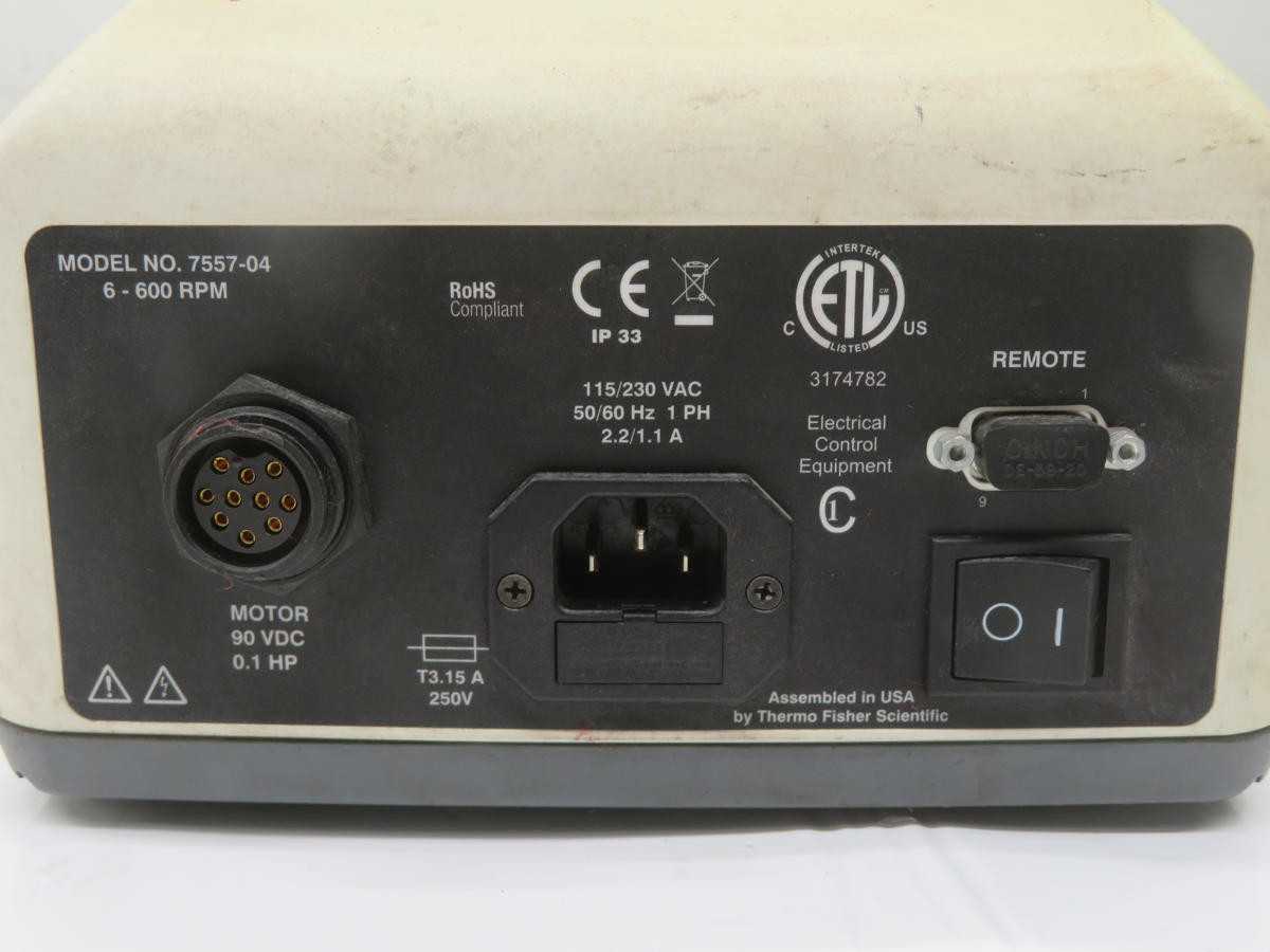 COLE-PARMER 7557-04 MASTERFLEXMODULAR DRIVE CONTROLLER
 T222084 - AC VFD DRIVES