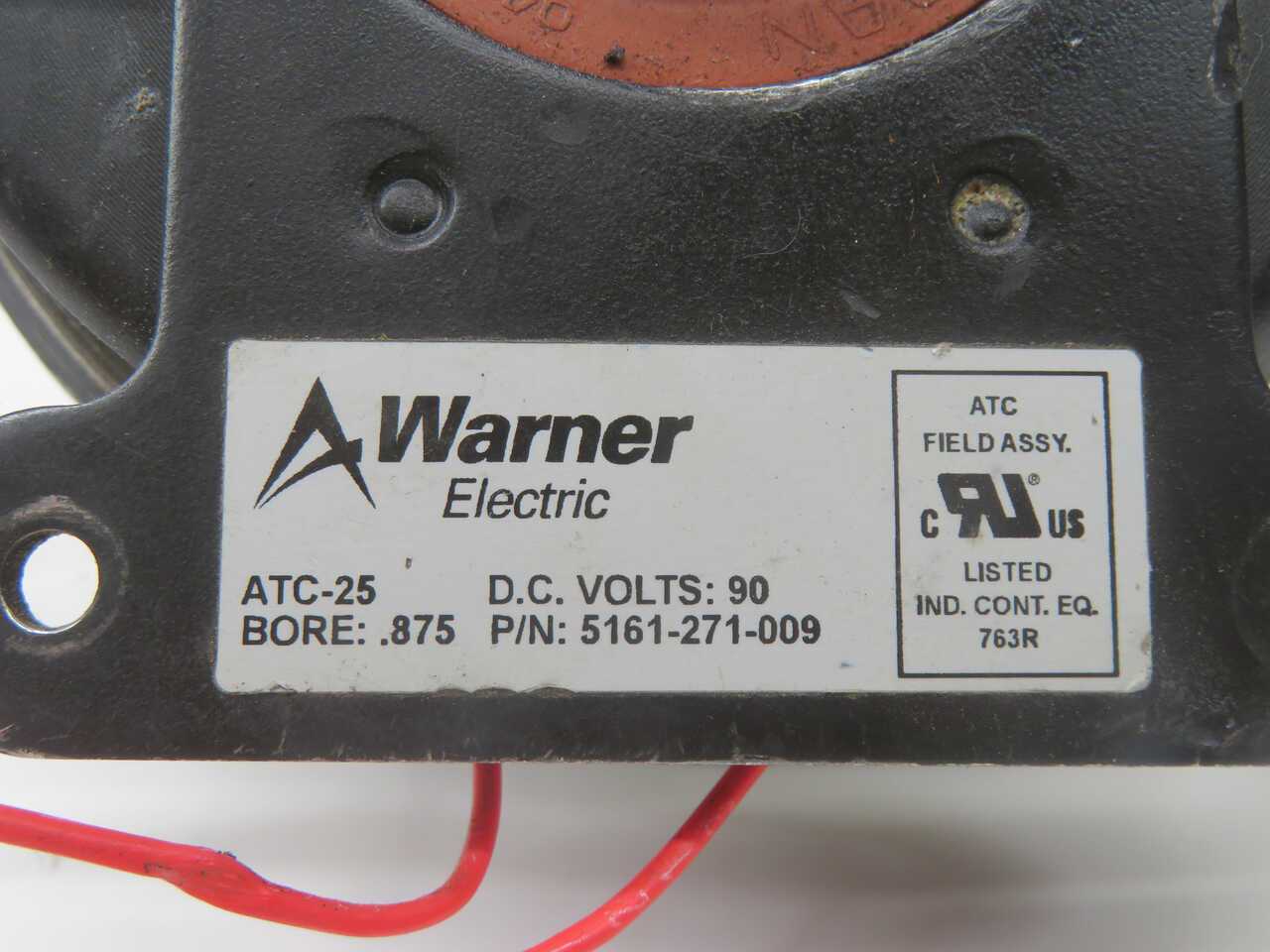 WARNER ATC-25 5161-271-009 ADVANCED TECHNOLOGY CLUTCH T269978 - BRAKES & CLUTCHES