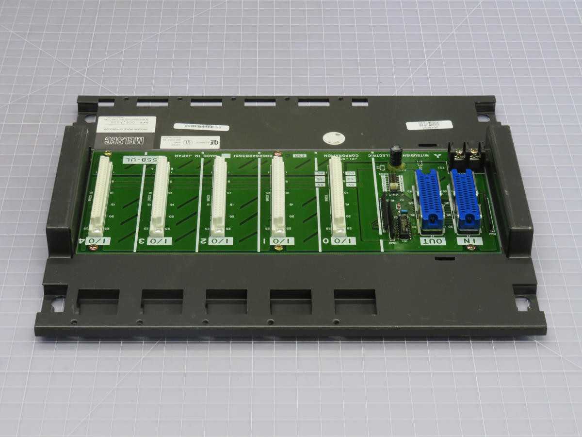 MITSUBISHI A55B-UL RACK T238864 - PLC MODULES