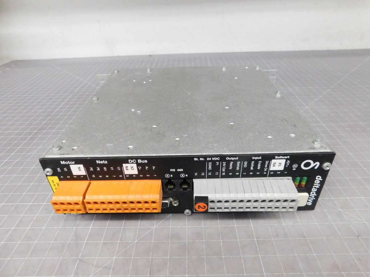 DELTADRIVE DAC 05/X DIGITAL AC SERVO M4729 - AC VFD DRIVES