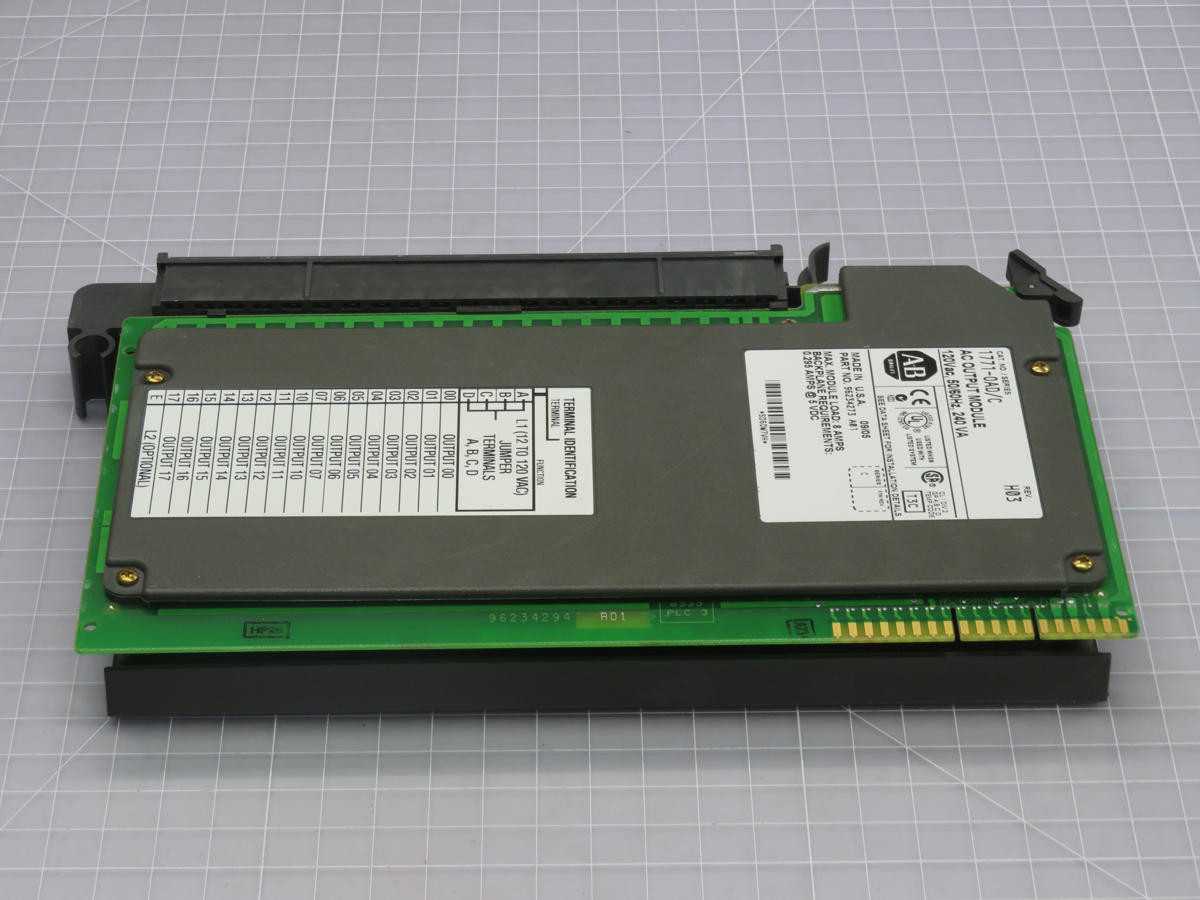 ALLEN BRADLEY 1771-OAD/C OUTPUT MODULE T238924 - INDUSTRIAL PARTS
