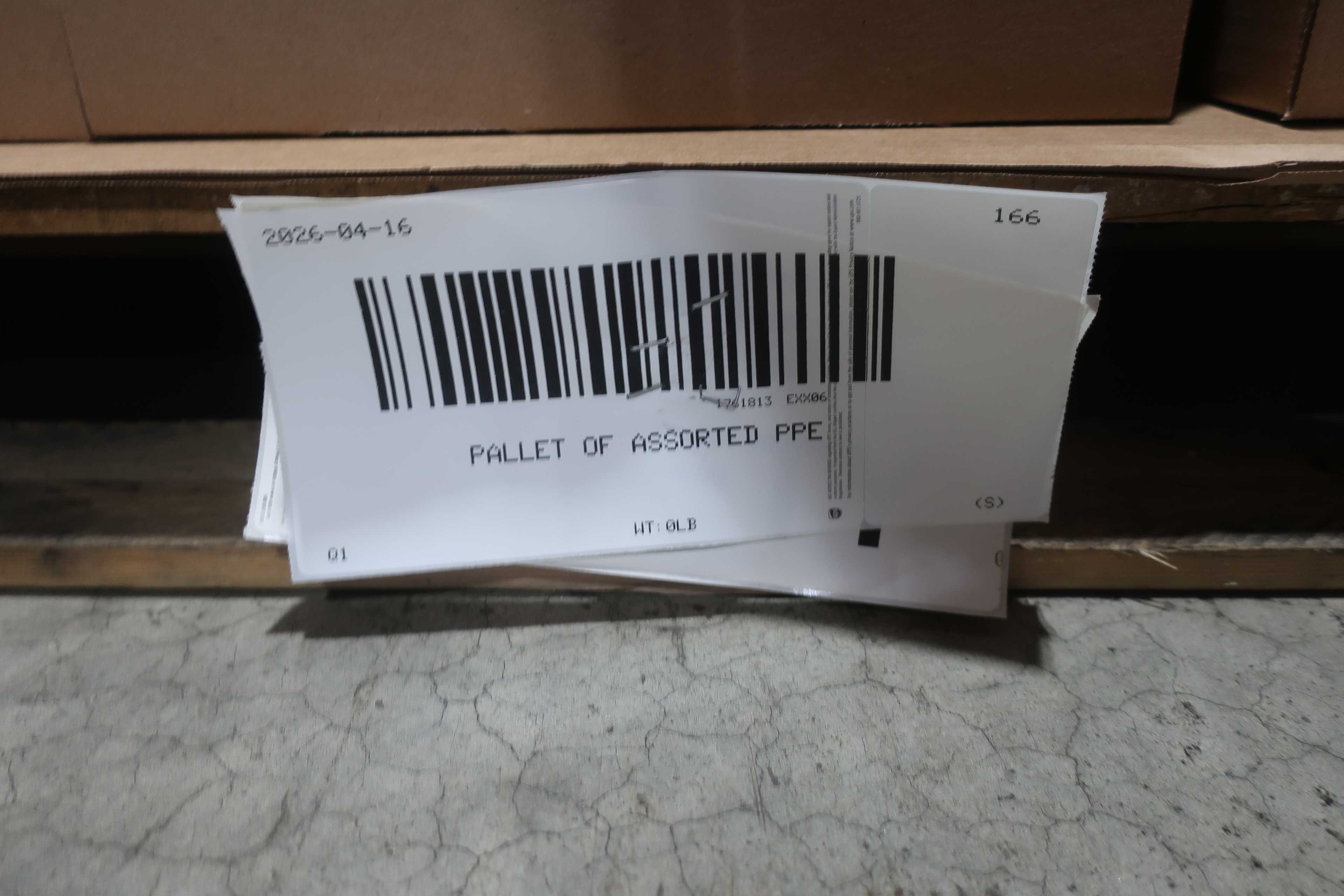SKU 1761813 - PALLET OF ASSORTED PPE - PPE