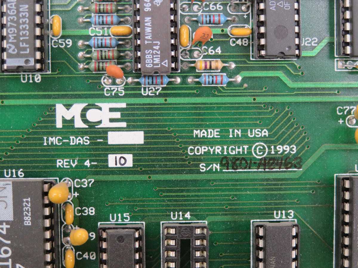 MCE IMC-DAS CIRCUIT BOARD T239643 - PCB CIRCUIT BOARDS