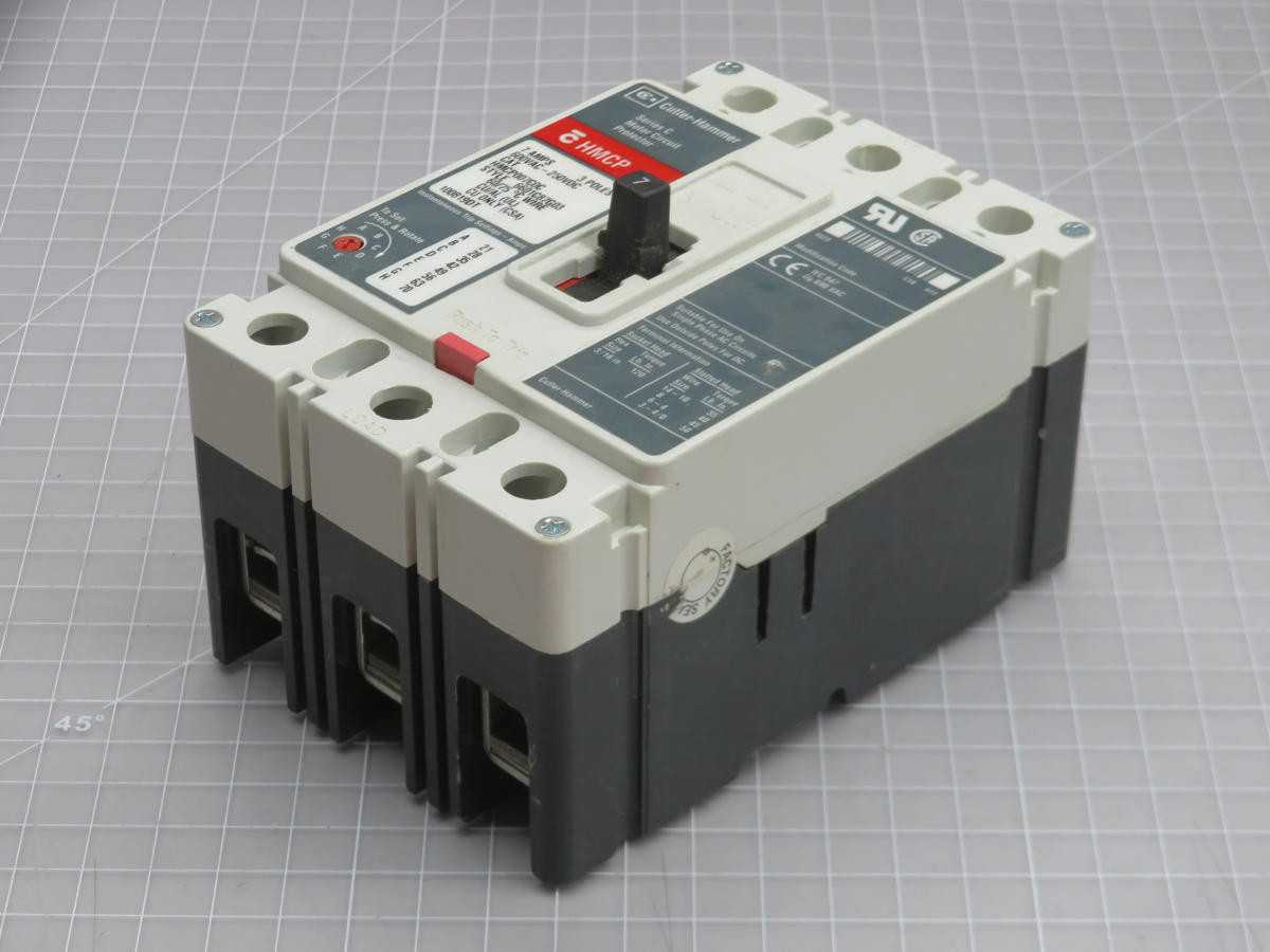 WESTINGHOUSE HMCP007COC 3-POLE CIRCUIT BREAKER T208101 - CIRCUIT BREAKERS