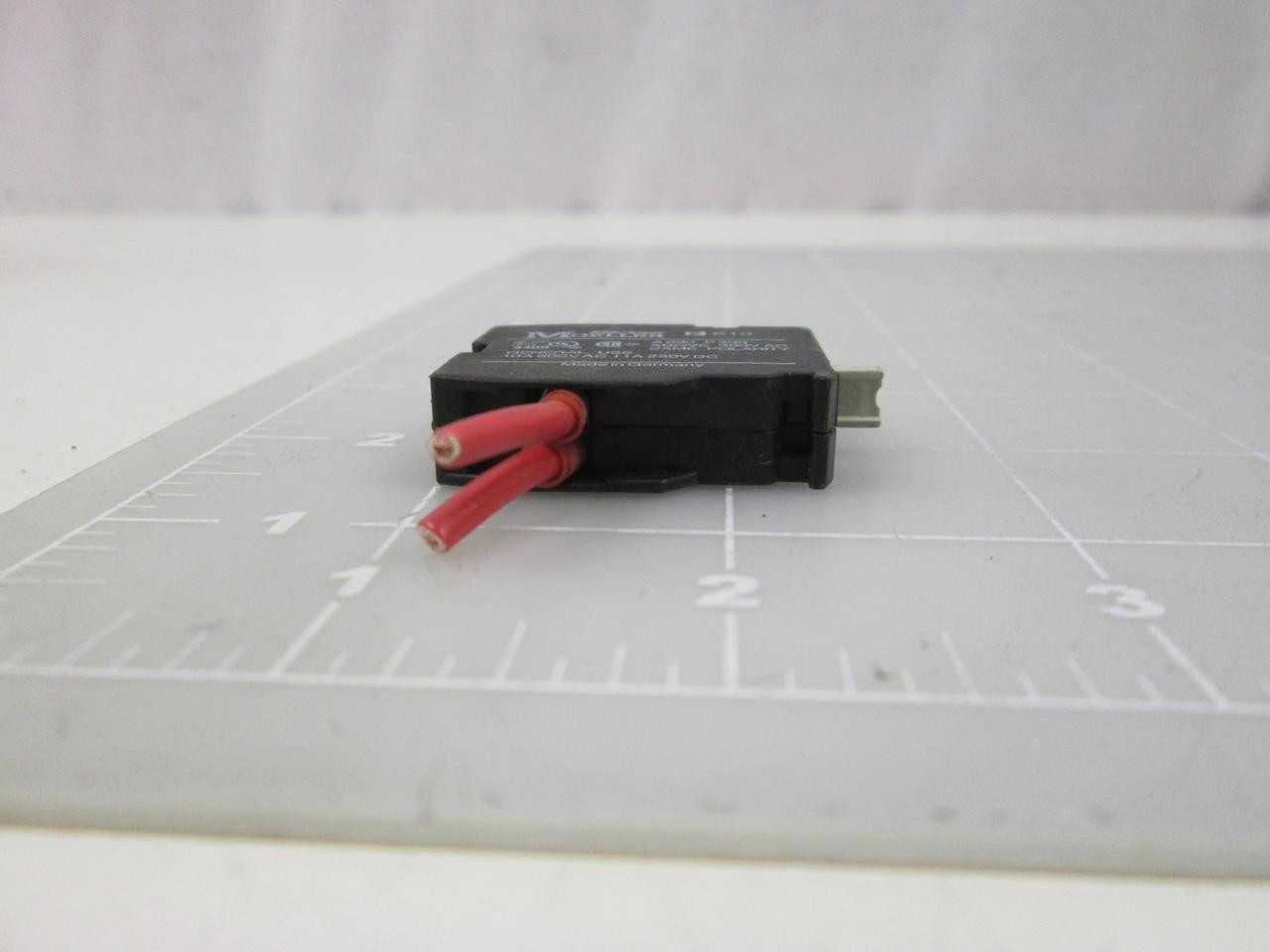 LOT OF 101 KLOCKNER MOELLER 340B K10 CONTACT BLOCK T62524 - TERMINAL BLOCKS