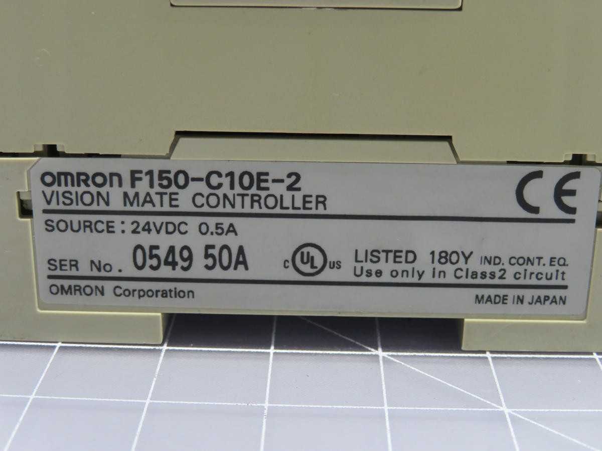 OMRON F150-C10E-2 VISION MATE CONTROLLER T218083 - OPERATOR CONTROLS
