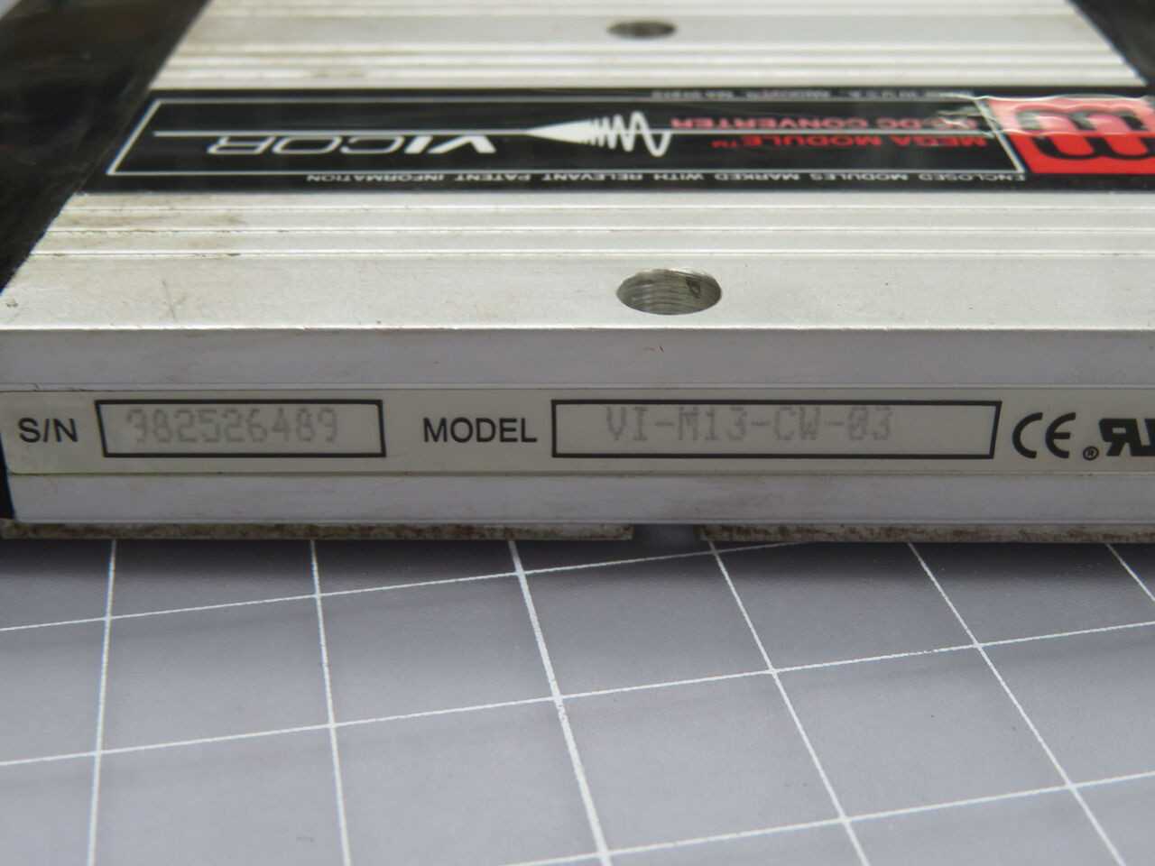 Vicor VI-M13-CW-03 DC/DC Converter T245467 - High Efficiency Power Solution - POWER SUPPLIES