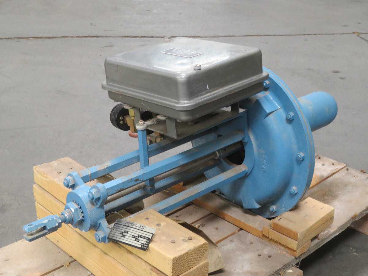 BAILEY POSITIONER LINEAR PNEUMATIC SPRING-DIAPHRAGM VALVE ACTUATOR W CONOFLOW CORPORATION FH-60XT - VALVE POSITIONERS & INDICATORS