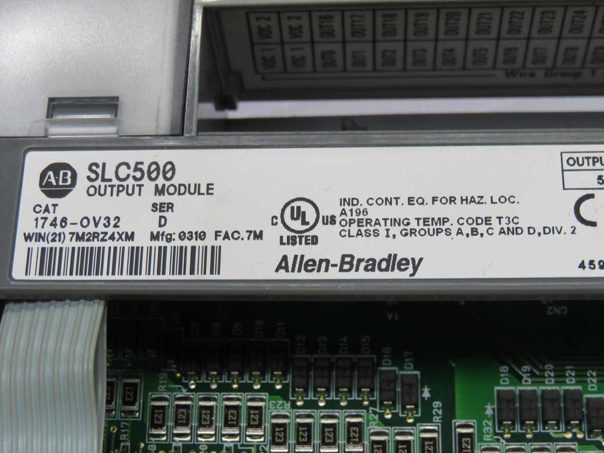 Allen Bradley 1746-OV32 SLC500 Output Module T214731 - MISCELLANEOUS