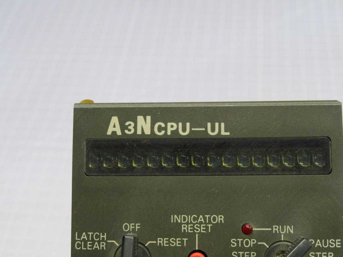 MITSUBISHI A3NCPU-UL MELSEC CPU CONTROLLER MODULE T229341 - PLC MODULES