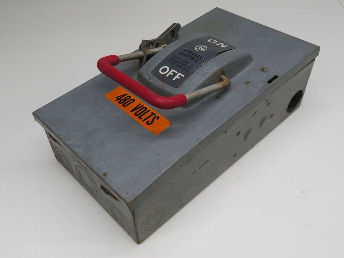 GE TH3362 Disconnect Switch T248793 - Reliable Power Control Solution - DISCONNECT SWITCHES