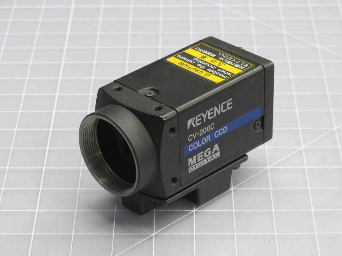 KEYENCE CV-200C CAMERA T233255 - PLC MODULES
