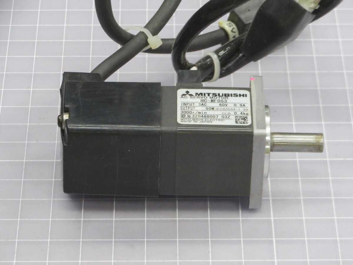 MITSUBISHI HC-MF053 AC SERVO MOTOR T244813 - SERVO