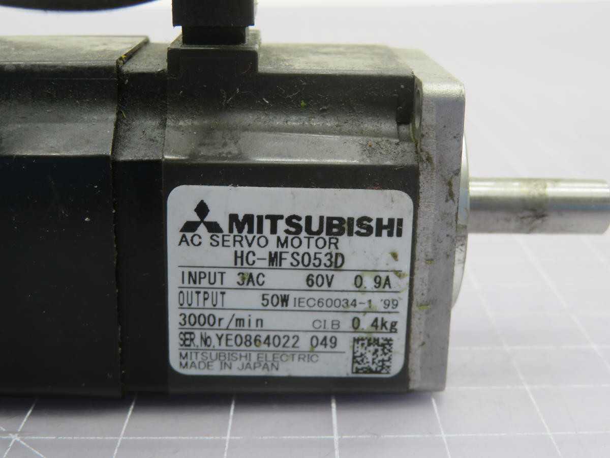 Mitsubishi HC-MFS053D Servo Motor T216371 - High Performance & Reliability - SERVO