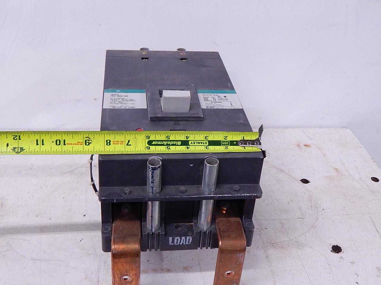 GE TKM826F000 INDUSTRIAL CIRCUIT BREAKER 800 AMP 600 VAC 2 POLE T104977 - INDUSTRIAL PARTS