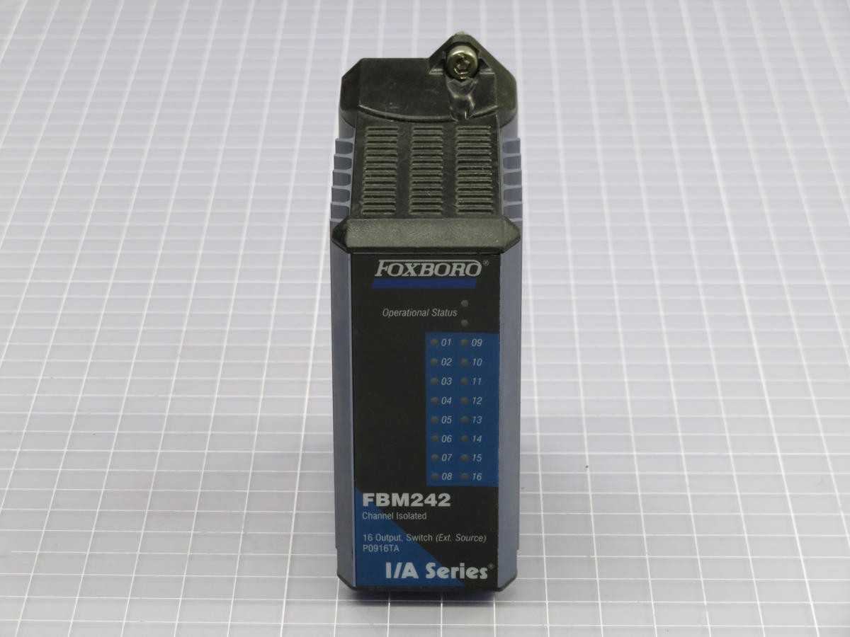 FOXBORO FBM242 16 OUTPUT MODULE T212062 - INDUSTRIAL PARTS