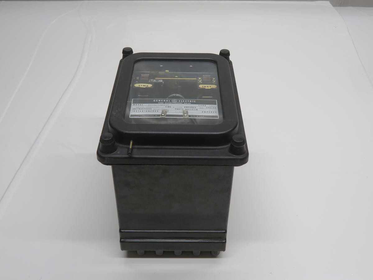GE 12IAC53B14A TYPE IAC TIME OVERCURRENT RELAY T210538 - ELECTRICAL COMPONENTS