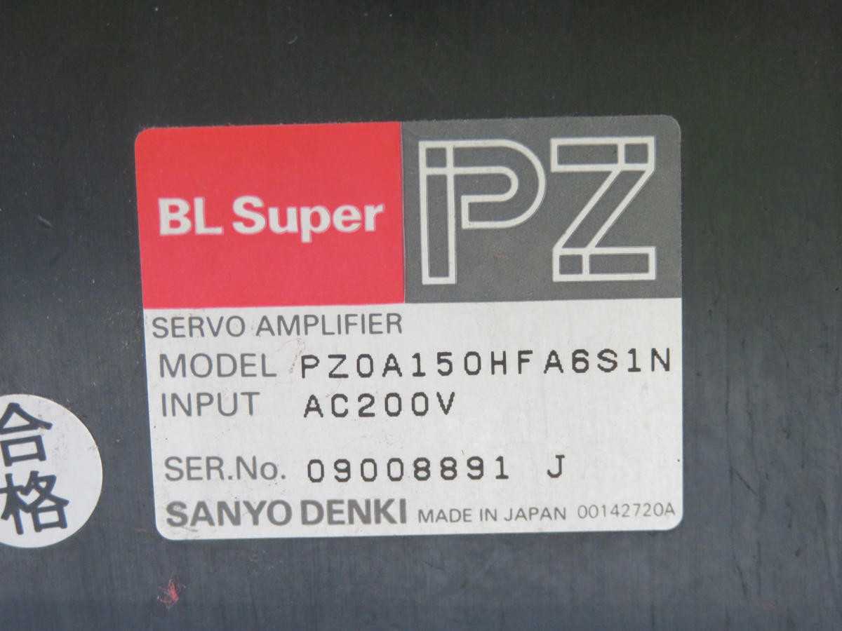 SANYO DENKI PZ0A150HFA6S1N SERVO AMPLIFIER T228902 - SERVO