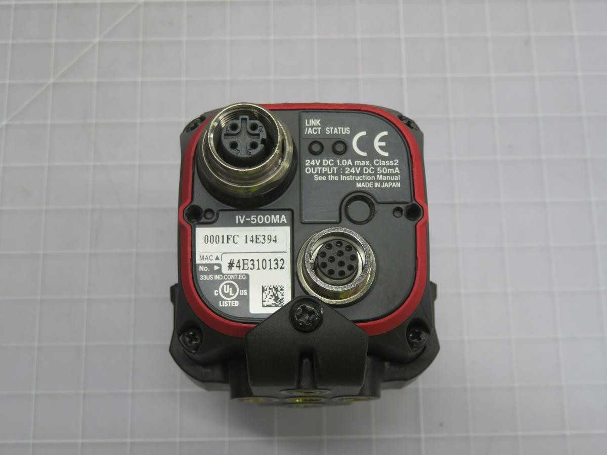 KEYENCE IV-500MA 4E310132 SENSOR HEAD T236601 - SENSORS