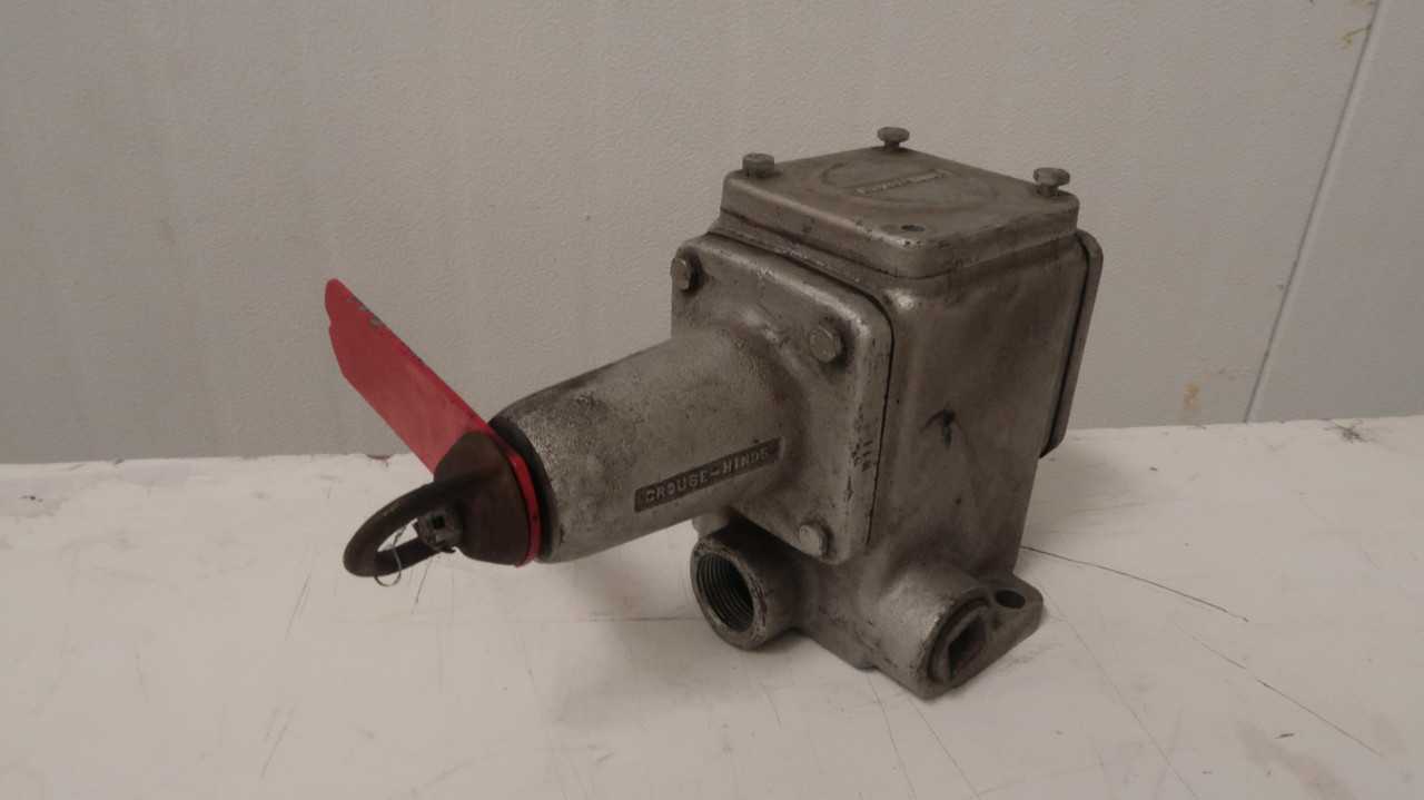 CROUSE HINDS AFUX0333 CONVEYOR CONTROL SWITCH T159075 - SWITCHES