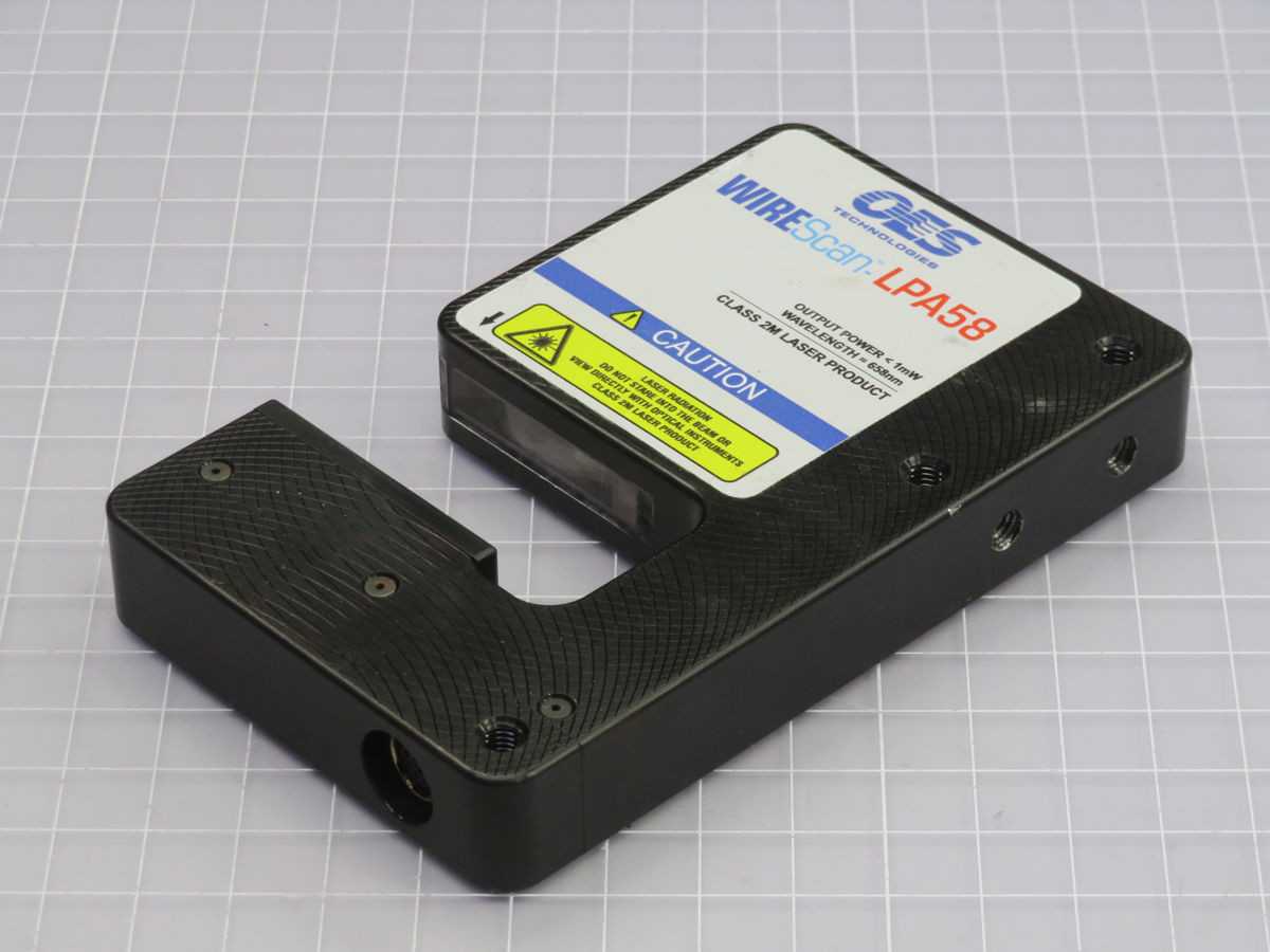 OES TECHNOLOGIES LPA58 LPA58-A-SW-R WIRESCAN DYNAMIC OPTICAL SENSOR T258165 - SENSORS