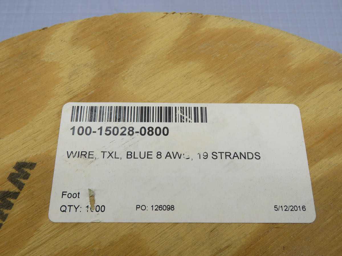 LOT OF 800 IEWC 100-15028-0800 WIRE T216732 - ELECTRICAL WIRE