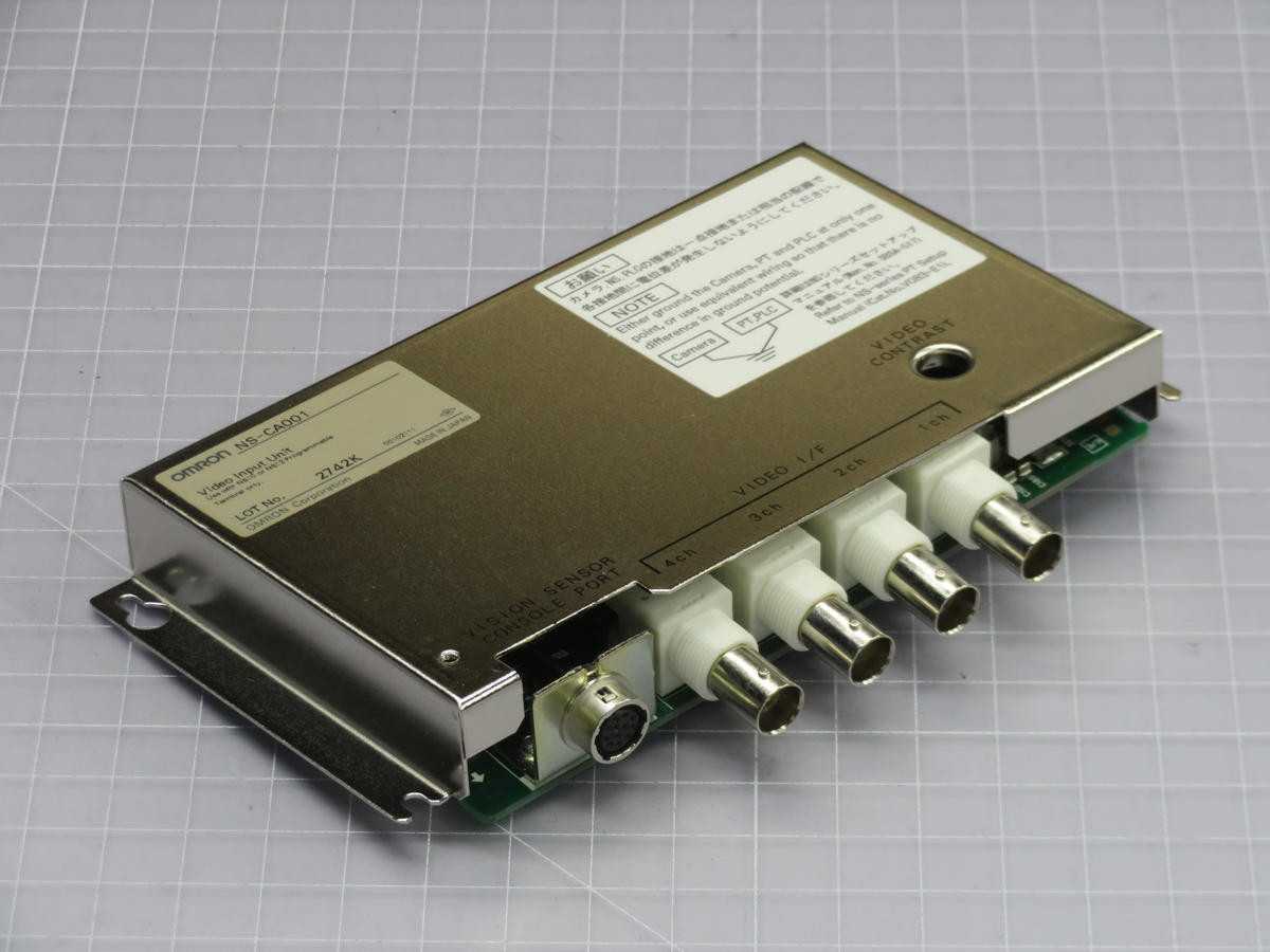 OMRON NS-CA001 INPUT MODULE T229324 - PLC MODULES