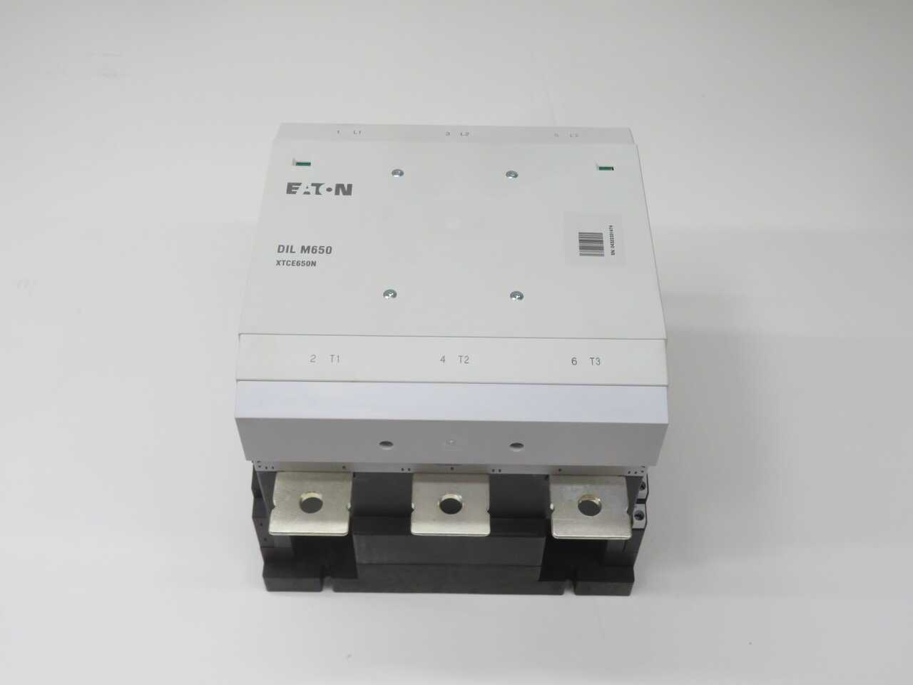 EATON DILM650/22(RA250) XTCE650N22A 650A FRAME N IEC POWER CONTACTOR - CONTACTORS