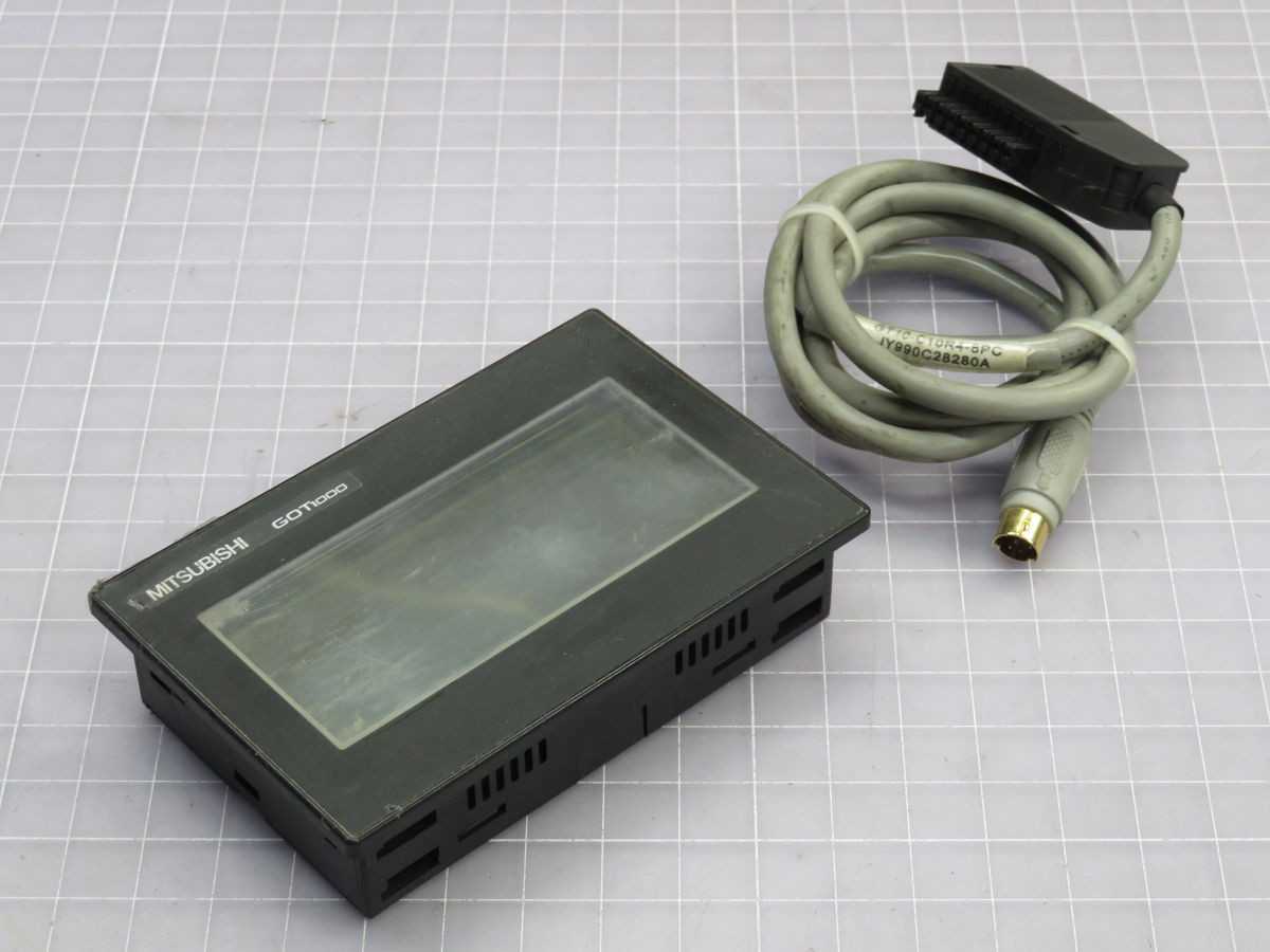 MITSUBISHI GT1020-LBLW GRAPHIC OPERATOR INTERFACE T248453 - OPERATOR INTERFACE PANELS
