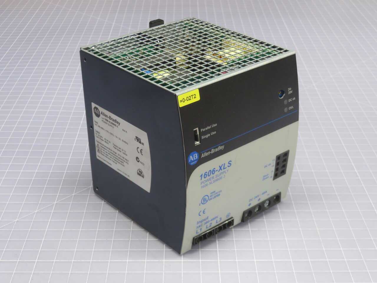 Allen Bradley 1606-XLS960E-3 3-Phase Power Supply 24VDC 40A 960W - AC VFD DRIVES