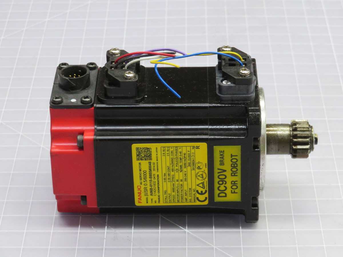 FANUC BIS 0.5/6000 AC SERVO MOTOR T257467 - SERVO