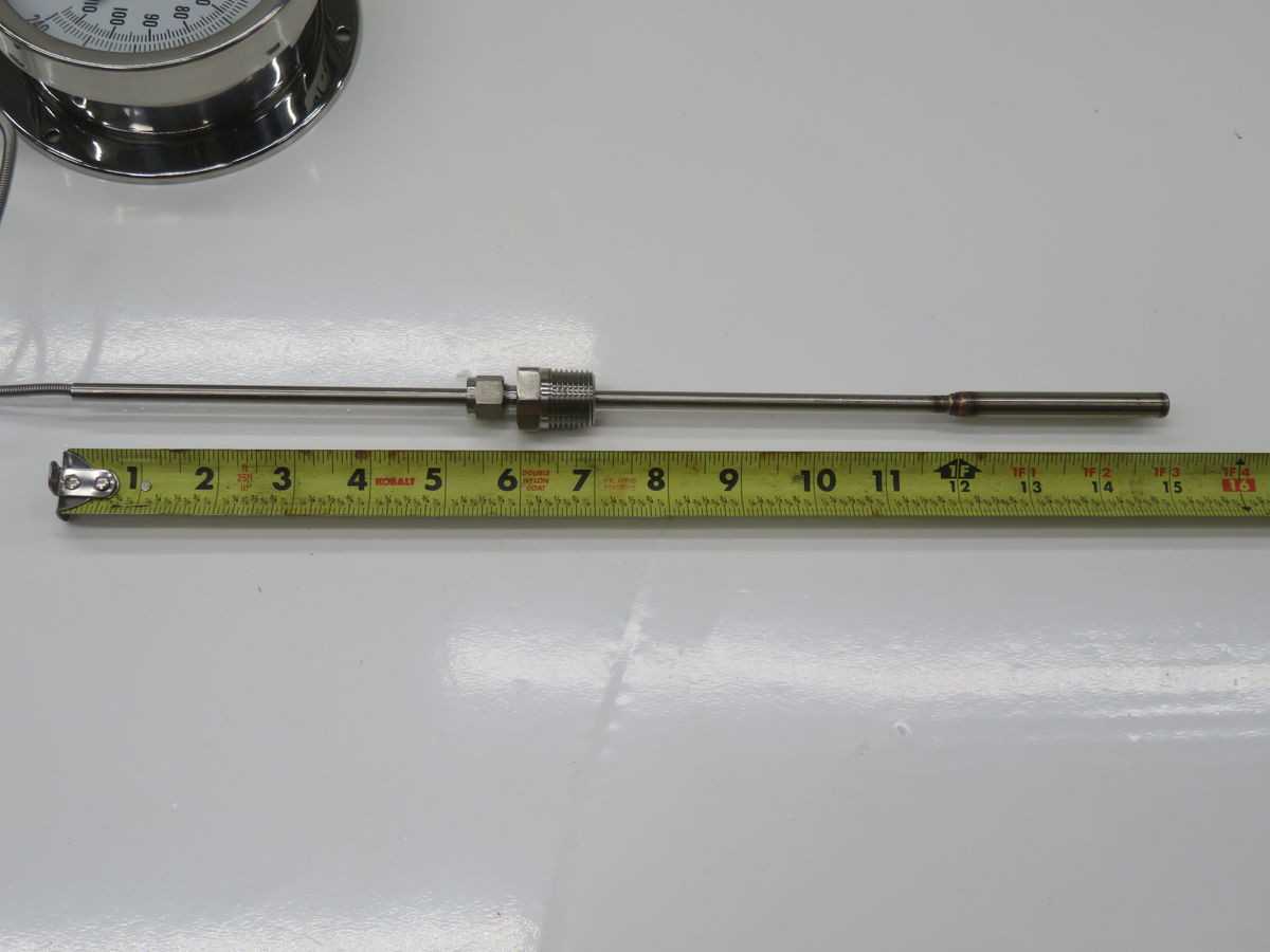 WIKA R45KL58710006DPWI GAS THERMOMETER T246684 - THERMOMETER