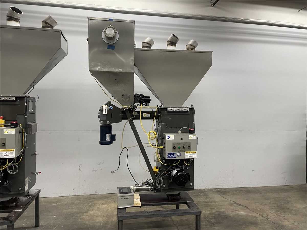 AEC Inc BD-2500-4R 2,500 lb/hr 3 Component Gravimetric Blender - BLENDERS